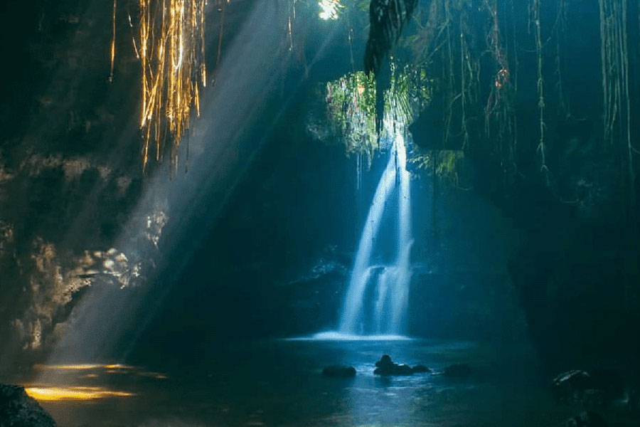 tetebatu-waterfall